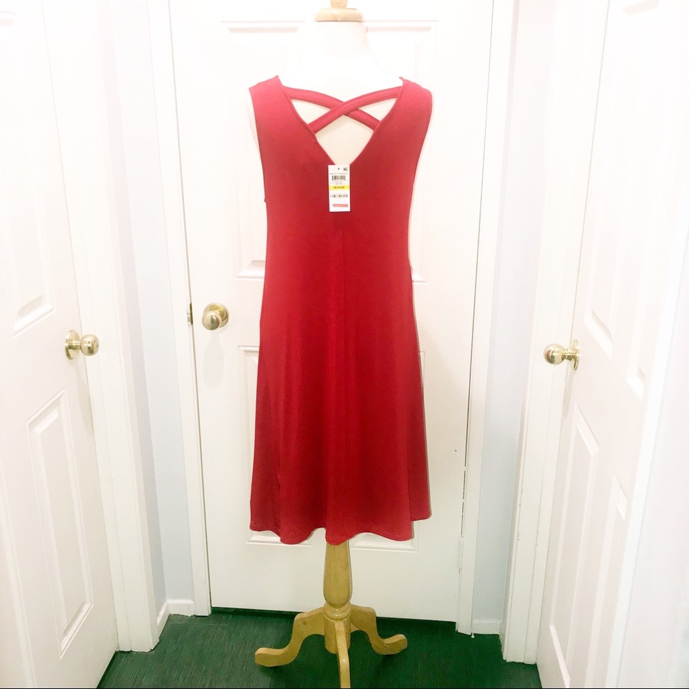Style & Co. Aline Midi Dress Size Medium